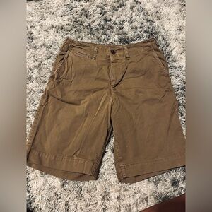 american eagle khaki shorts 
size 29
